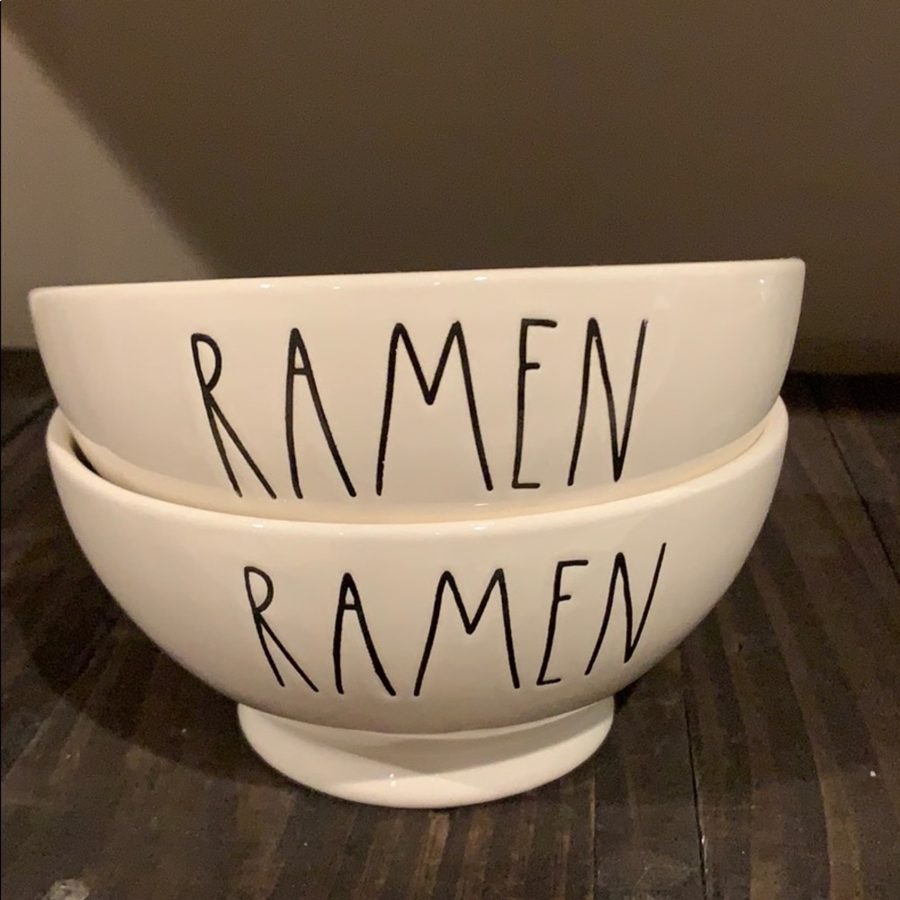 Rae Dunn Ramen Bowl Set